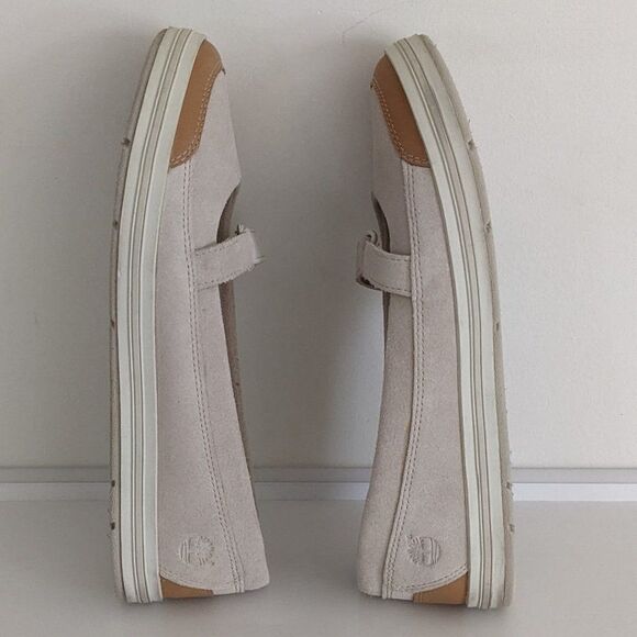 Timberland Casco Bay Earthkeepers Mary Jane Tan Suede Women's 8 - Picture 7 of 9